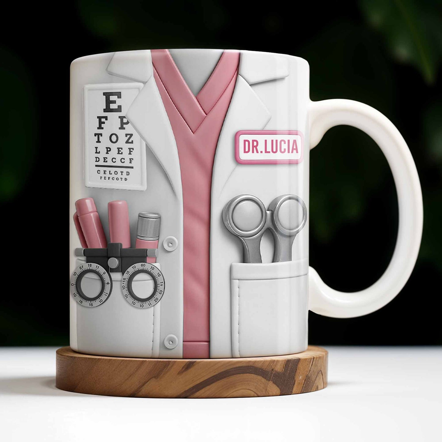Celebrate Your Favorite Doctor, Essential Medical Tools - Personalized Custom Coffee Mug - DOC050_MG