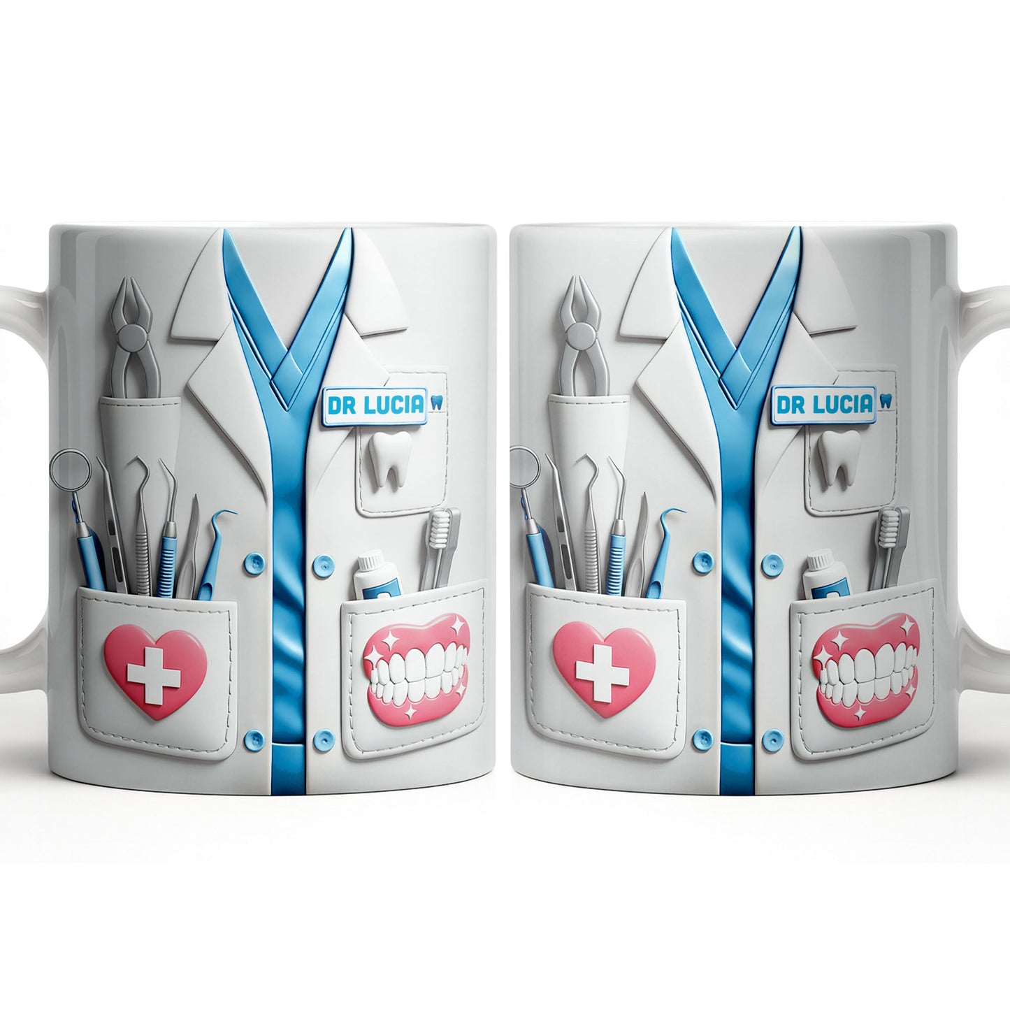 Celebrating Passion And Care In The Medical Field - Personalized Custom Coffee Mug - DOC079_MG